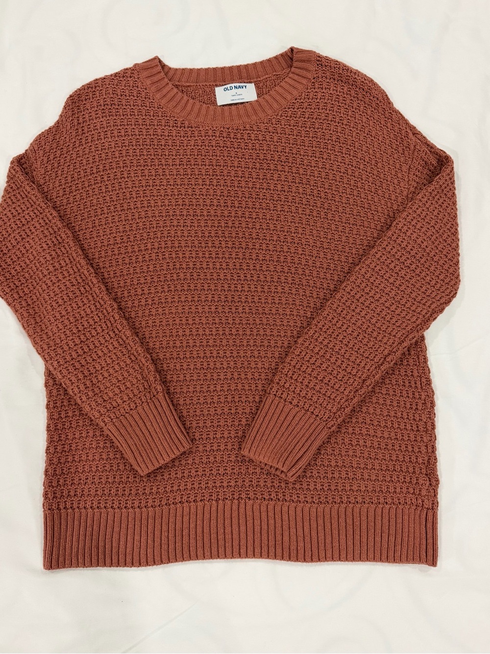 Old Navy Women’s Brown Embroidered Sweater size S